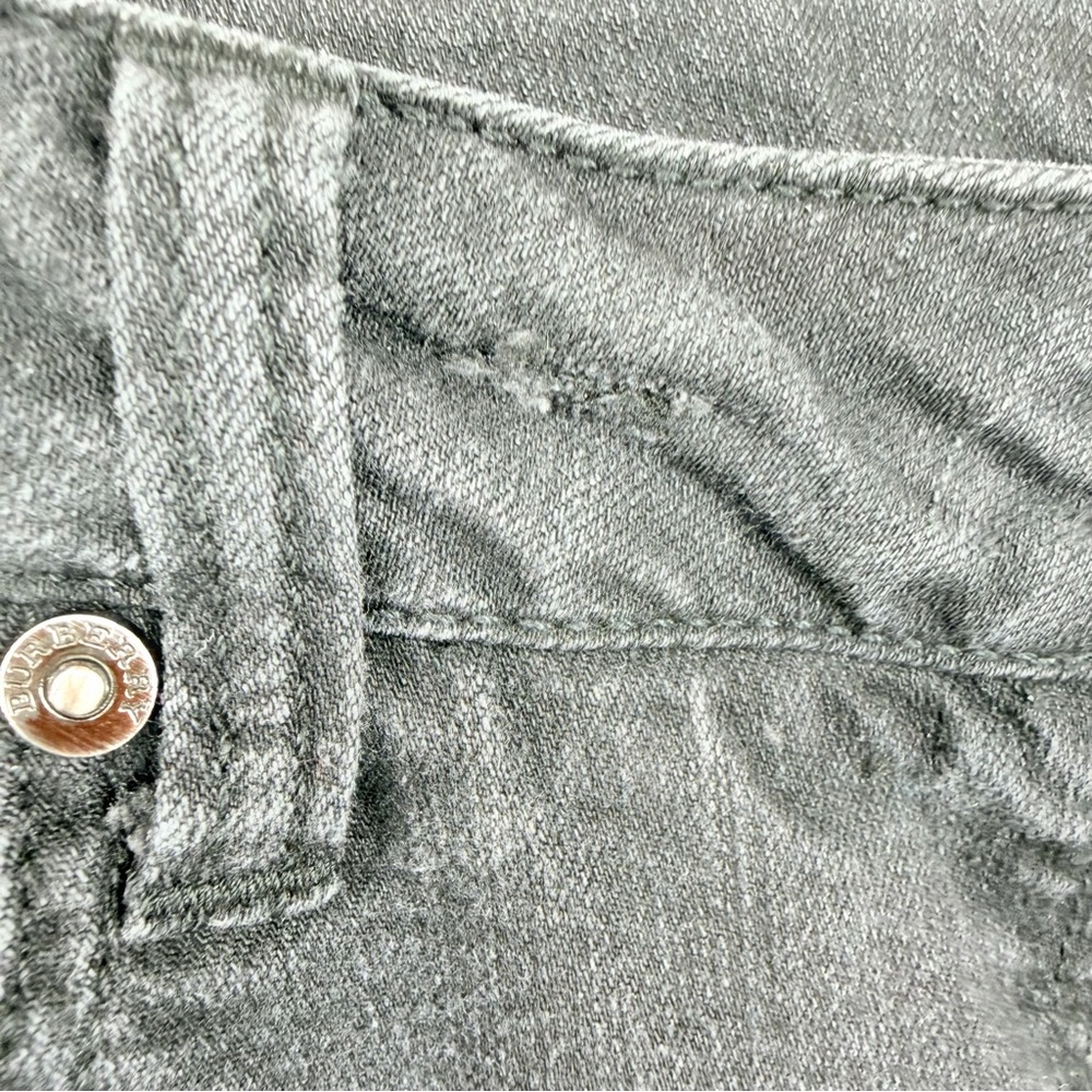 Burberry Brit Women’s size 32 Kensington Washed Black Skinny Leg Stretch Jeans - Picture 13 of 13